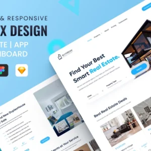 UI UX design,Mobile app landing page website