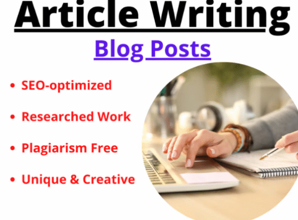 Long-form Blog/Article	800–1000 words