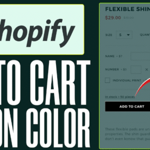 Shopify Minor Edits	Button color, font, sticky cart, etc.